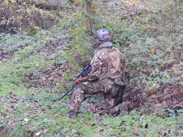  Francotirador en el bosque 